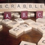 Scrabble letters