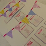 Bunting Wedding Seating Plan