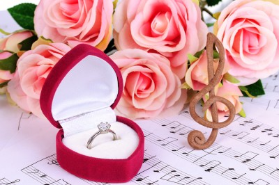 Wedding Ring On Music Wedding Ring On Music