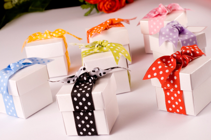 Wedding Favours In Boxes