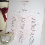 Romantic Ideas for your Wedding Seating Plan